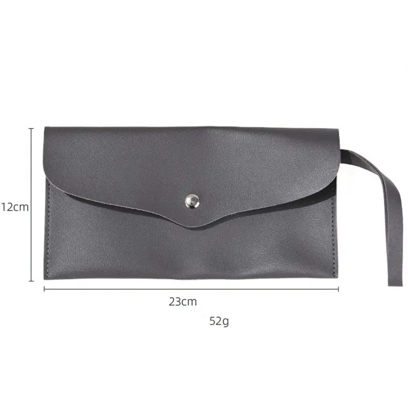 1 Piece Unisex PU Makeup Bag 